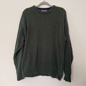green chaps ralph lauren sweater